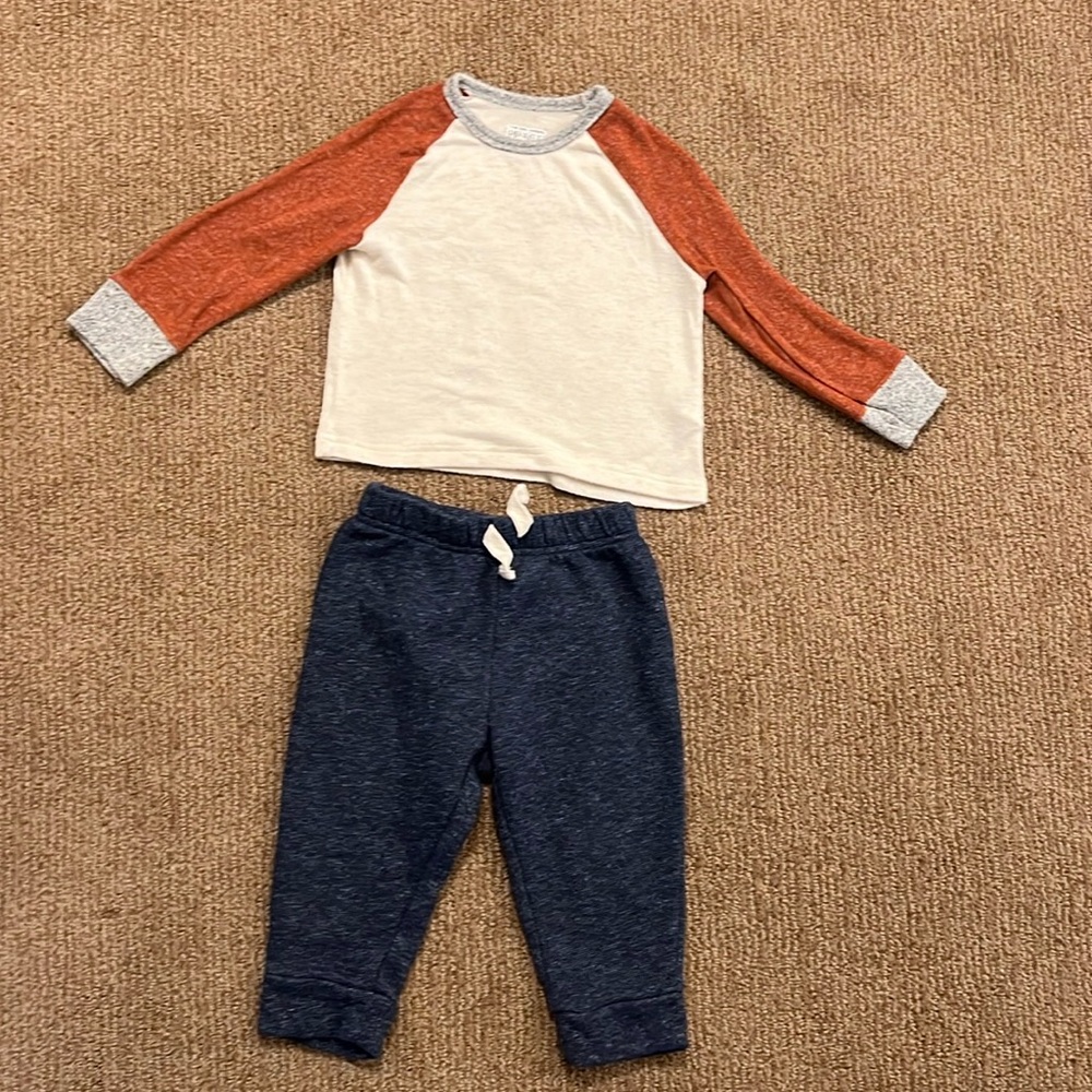 Long sleeve shirt and pants boys, The children’s place, 18-24 months